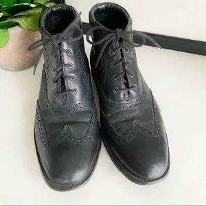 ✨COLE HAAN✨MEN’s 10 Oxford Wingtip Leather ankle Boots✨ Cole Haan Miles Leather Wingtip Oxford Men main image 4